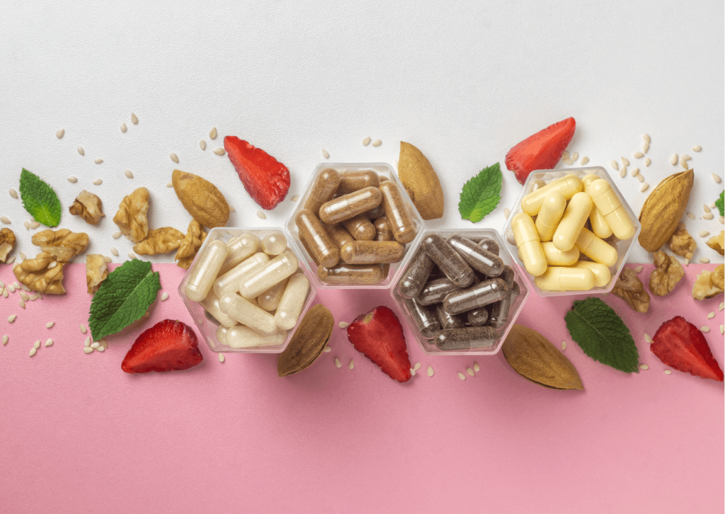 Compléments alimentaires et fruits